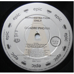 Quadrophonia The Wave Of The Future USED VINYL 12INCH 45 RPM SINGLE PROMO