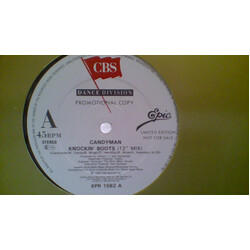 Candyman Knockin' Boots USED VINYL 12INCH LIMITED EDITION PROMO