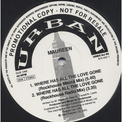 Maureen Walsh Where Has All The Love Gone USED VINYL 12INCH PROMO 45 RPM