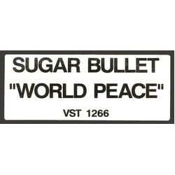 Sugar Bullet World Peace USED VINYL 12INCH WHITE LABEL