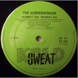 Korperayshun Monkey See, Monkey Do / Funki Bizniz USED VINYL 12INCH 33 S RPM