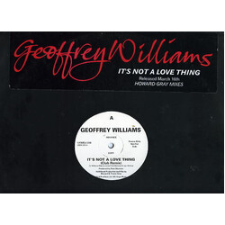 Geoffrey Williams It's Not A Love Thing (Howard Gray Mixes) USED VINYL 12INCH ADVANCE PROMO
