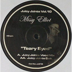 Missy Elliott Teary Eyed (Juicy Joints Remixes) USED VINYL 12INCH UNOFFICIAL RELEASE