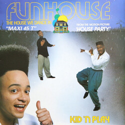 Kid 'N' Play Funhouse (The House We Dance In) USED VINYL 12INCH 45 RPM MAXI-SINGLE