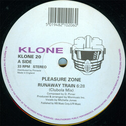 Pleasure Zone (2) Runaway Train USED VINYL 12INCH 33 S RPM STEREO