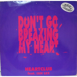 Heartclub / Ian Lex Don't Go Breaking My Heart USED VINYL 12INCH 45 RPM