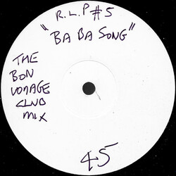 WRLM Ba Ba Song USED VINYL 12INCH WHITE LABEL