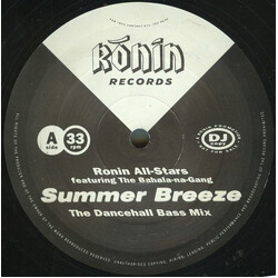 Ronin All-Stars / The Bahala-na-Gang Summer Breeze USED VINYL 12INCH 33 S RPM PROMO