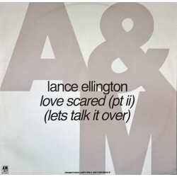 Lance Ellington Love Scared (Pt II) (Lets Talk It Over) USED VINYL 12INCH PROMO 45 RPM