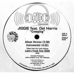 Jiggie Gee / Del Harris / Sylvia (2) Creeping / Loving You USED VINYL 12INCH 33 S RPM PROMO