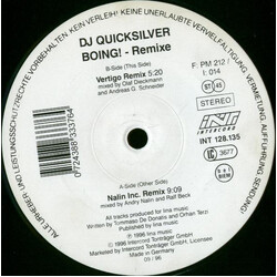 DJ Quicksilver Boing! - Remixe USED VINYL 12INCH