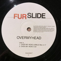 Furslide OVERMYHEAD USED VINYL 12INCH 45 RPM PROMO