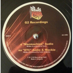 Audio & Mackie Man Machine / XTC USED VINYL 12INCH