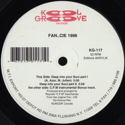 Fan...cie 1996 USED VINYL 12INCH 33 S RPM