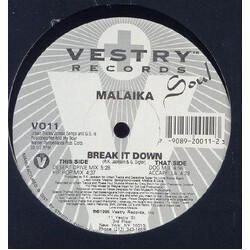 Malaika Break It Down USED VINYL 12INCH 33 S RPM