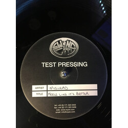 Misled Feels Like It's Better USED VINYL 12INCH 45 RPM TEST PRESSING