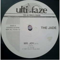 The Jade Mr. Joy USED VINYL 12INCH 45 RPM