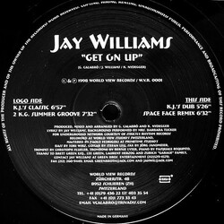 Jay Williams Get On Up USED VINYL 12INCH 33 S RPM