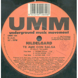Hildelgard Te Ame Con Salsa USED VINYL 12INCH 33 S RPM