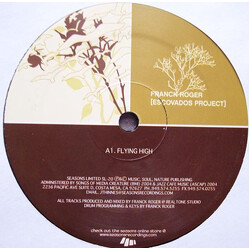 Franck Roger Escovados Project USED VINYL 12INCH 33 S RPM