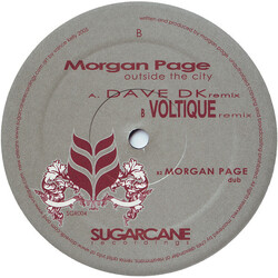 Morgan Page Outside The City USED VINYL 12INCH 33 S RPM 45 RPM SINGLE