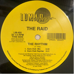 The Raid The Rhythm / Right On Time USED VINYL 12INCH 33 S RPM