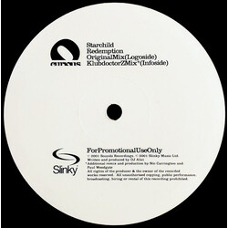 Starchild Redemption USED VINYL 12INCH 45 RPM PROMO
