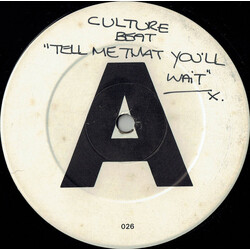 Culture Beat Tell Me That You Wait USED VINYL 12INCH PROMO