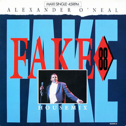 Alexander O'Neal Fake 88 (House Mix) USED VINYL 12INCH 45 RPM MAXI-SINGLE