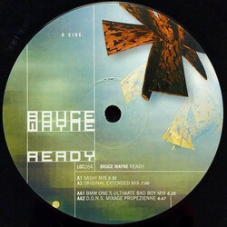 Bruce Wayne Ready USED VINYL 12INCH 33 S RPM