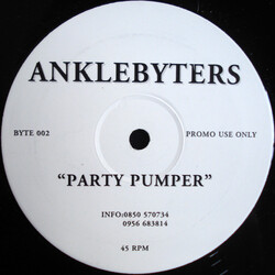 Anklebyters Party Pumper USED VINYL 12INCH 45 RPM SINGLE SIDED PROMO