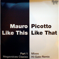 Mauro Picotto Like This, Like That (Part 1) USED VINYL 12INCH 45 RPM SINGLE