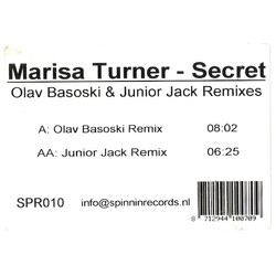 Marisa Turner Secret USED VINYL 12INCH TEST PRESSING