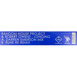 Random House Project / Robert Owens Longing USED VINYL 12INCH