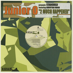 Junior O / Starchild (9) 2 Much Happened USED VINYL 12INCH 33 S RPM