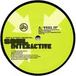 Hipp-E & Tony / Soul Interactive Feel It USED VINYL 12INCH 33 S RPM