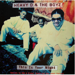 Heavy D. & The Boyz This Is Your Night USED VINYL 12INCH 33 S RPM SINGLE