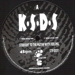 K.S.D.S. Straight To The Mutha With Feeling / Maniac USED VINYL 12INCH 45 RPM