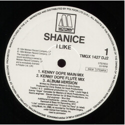Shanice I Like USED VINYL 12INCH 33 S RPM PROMO