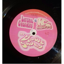Lateral Groovers / KC & The Sunshine Band My Boogie Shoes USED VINYL 12INCH UNOFFICIAL RELEASE SINGLE SIDED WHITE LABEL