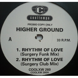Higher Ground Rhythm Of Love USED VINYL 12INCH