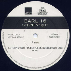 Earl Sixteen Steppin' Out (Freestylers Dubbed Out Dub) USED VINYL 12INCH PROMO 45 RPM
