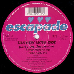 Tammy Why Not Party On The Prairie USED VINYL 12INCH