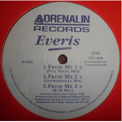 Everis From Me 2 U USED VINYL 12INCH 33 S RPM