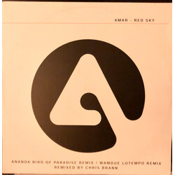 Amar Red Sky (Wamdue Mixes) USED VINYL 12INCH 45 RPM PROMO