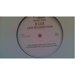 D'Lux (2) Love Resurrection USED VINYL 12INCH 33 S RPM PROMO