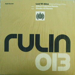 Lost 'N' Alive Everything I Play USED VINYL 12INCH