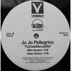 JoJo Pellegrino FoGedAboudDid USED VINYL 12INCH 33 S RPM PROMO