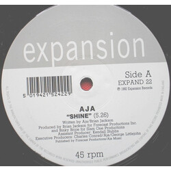 Aja Shine USED VINYL 12INCH 45 RPM SINGLE STEREO