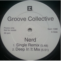 Groove Collective Nerd USED VINYL 12INCH 33 S RPM PROMO